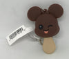 Disney Parks Mickey Ice Cream Bar Wishables Keychain New with Tag