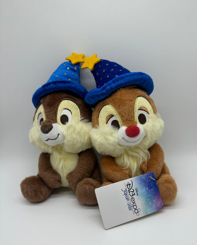 Disney D23 Expo 2018 Japan Chip 'n Dale Plush Set New with Tag