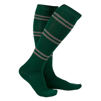Universal Studios Wizarding World Of Harry Potter Slytherin Striped Socks New