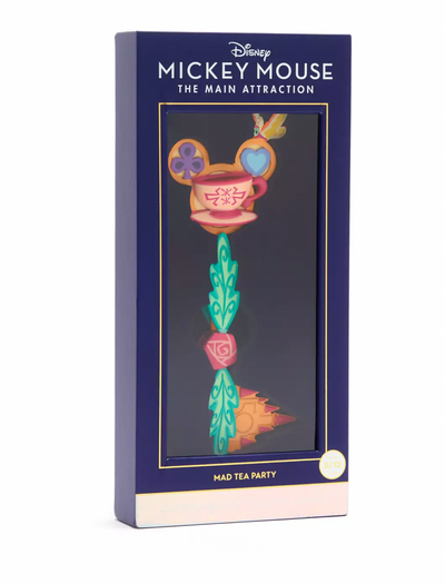 Disney 50th Mickey The Main Attraction Mad Tea Party Opening Key New with Box