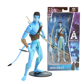 Disney Avatar The Way of Water Jake Sully Figure Toy New with Box