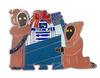 Disney Parks Star Wars R2-D2 and Jawas Christmas Holiday Pin New with Card