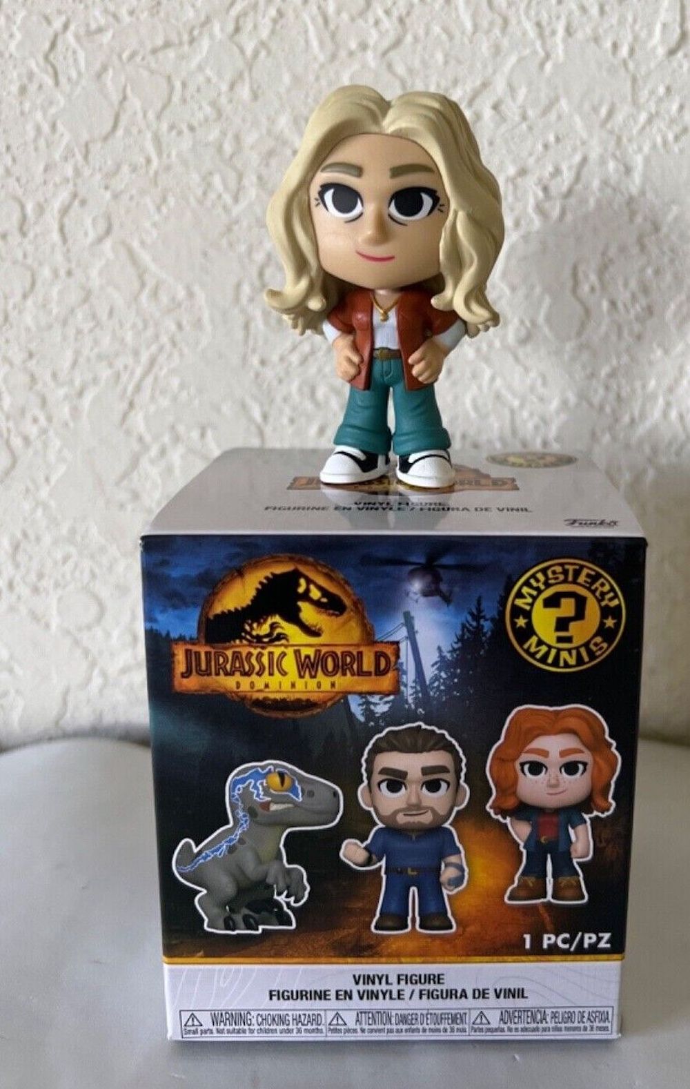 Funko Mystery Minis Jurassic World Dominion Ellie Sattler 1/24 Rare New