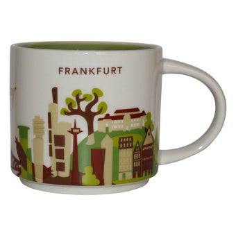 Starbucks You Are Here Collection Germany Frankfurt Ceramic Coffee Mug New Box