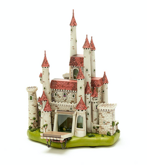 Disney Parks Snow White Castle Light-Up Figurine Limited Release New with Box