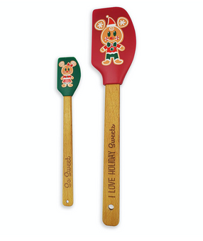 Disney Mickey and Friends Holiday Christmas Baking Set Gingerbread New with Box