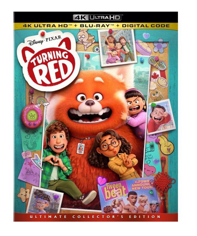 Disney Turning Red 4K Ultra HD Blu-Ray Digital Copy New Sealed