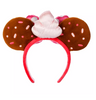 Disney Minnie Strawberry Cupcake Munchlings Ear Headband for Adults New with Tag