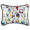 Disney Parks Nightmare Before Christmas Pillow Jack Sally Zero Oogie Boogie New