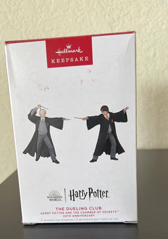 Hallmark 2022 Harry Potter Chamber Secrets Dueling Club Christmas Ornament New