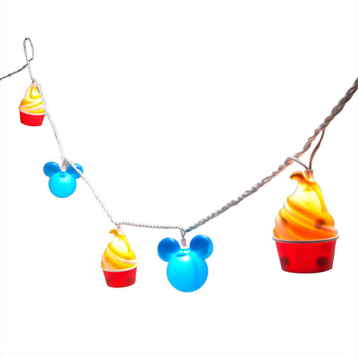 Disney Parks Food Icon String Lights Set New with Box