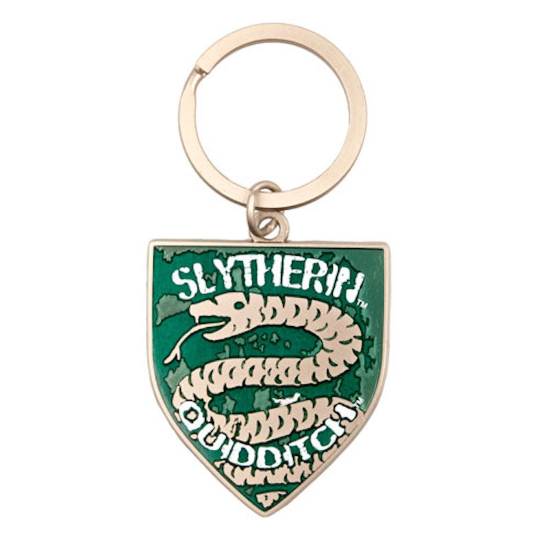 Universal Studios Harry Potter Quidditch Slytherin Keychain New with Tags