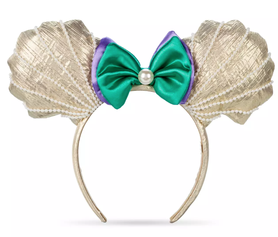 Disney Parks The Little Mermaid Ariel Ear Headband by BaubleBar New with Tag