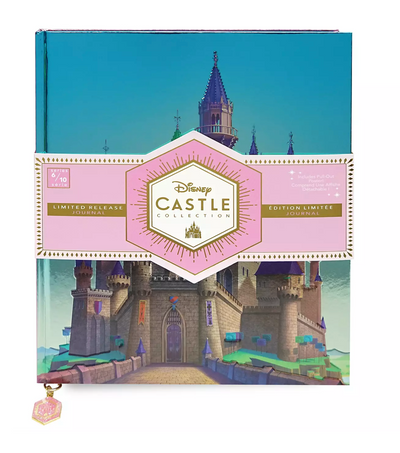 Disney Castle Collection Aurora Sleeping Beauty Castle Limited Journal New