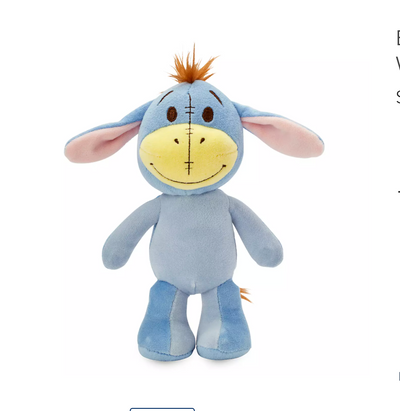 Disney NuiMOs Collection Eeyore Poseable Plush New with Tag