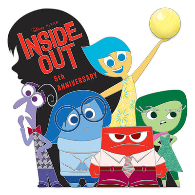 Disney Parks 5th Inside Out Limited Pin New with Card