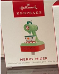 Hallmark 2022 Mini Merry Mixer Christmas Ornament New With Box