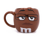 M&M's World Brown Character Figural Coffee Mug New