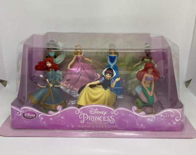Disney Princess Jasmine Aurora Figure Play Set Cake Topper Playset 7 pieces New