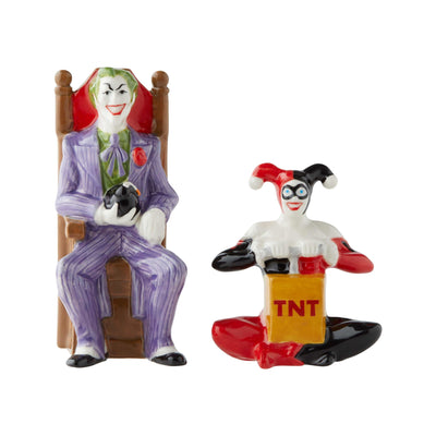 DC Comics Joker and Harley Quinn Salt and Pepper New with Box