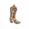 Robert Stanley 2021 Cowboy Boot Glass Christmas Ornament New with Tag