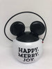 Disney Parks Mickey Snowman Gummi Snowmen Candy Bowl New with Tag