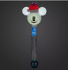 Disney Mickey Christmas Holiday Light-Up Wand with Snow Bubbles New with Tag