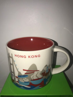 Starbucks You Are Here Collection Hong Kong Ceramic Coffee Mug New With Box