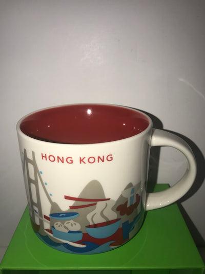 Starbucks You Are Here Collection Hong Kong Ceramic Coffee Mug New With Box