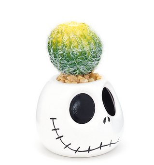Disney Store Jack Skellington Artificial Potted Plant New