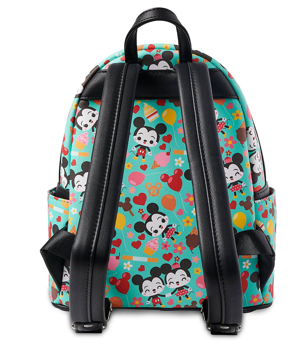 disney mini food backpack Loungefly Disney's Mickey Mouse Eats Doughnut Adjustable straps Loungefly Disney Pixar Ratatouille Remy