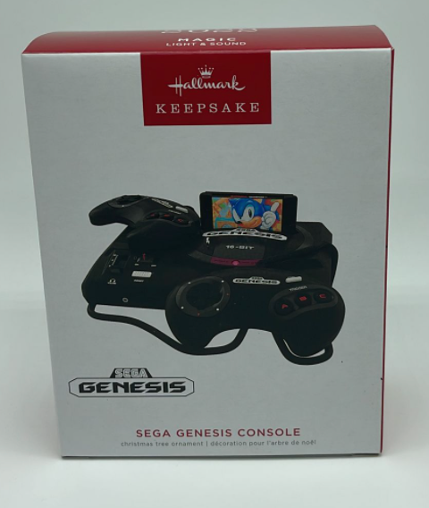 Hallmark 2022 SEGA Genesis Console Christmas Ornament New With Box