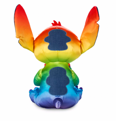 Disney Pride Collection Stitch with Heart Medium Plush New with Tag
