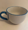 M&M's World Blue Character Cappuccino Ceramic Mug New