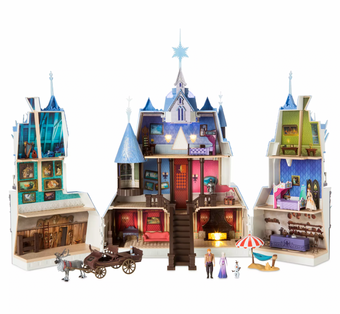 Disney Arendelle Castle Play Set Frozen 2 Anna Elsa Kristoff Olaf Sven New