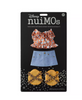 Disney NuiMOs Outfit Ruffled Shirt Mini Skirt and Leopard Print Sandals New Card