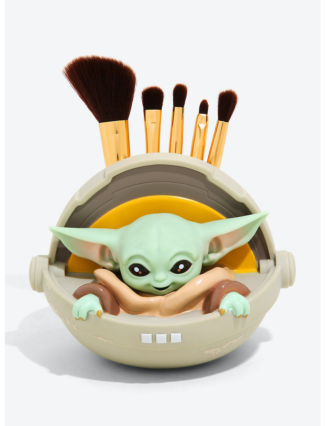 Disney Star Wars The Mandalorian The Child Makeup Brush Set Set New with Box