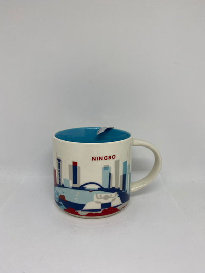 Starbucks You Are Here Collection Ningbo China Ceramic Coffee Mug New With Box