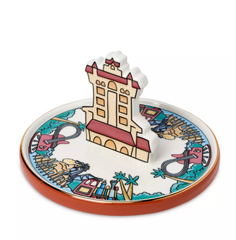 Disney Parks Hollywood Studios Tower of Terror Hotel Trinket Tray Jewelry New