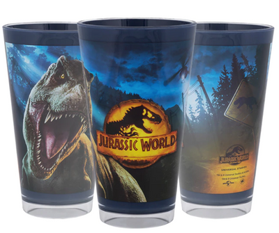 Universal Studios Jurassic World Amber Logo Tumbler New With Tag