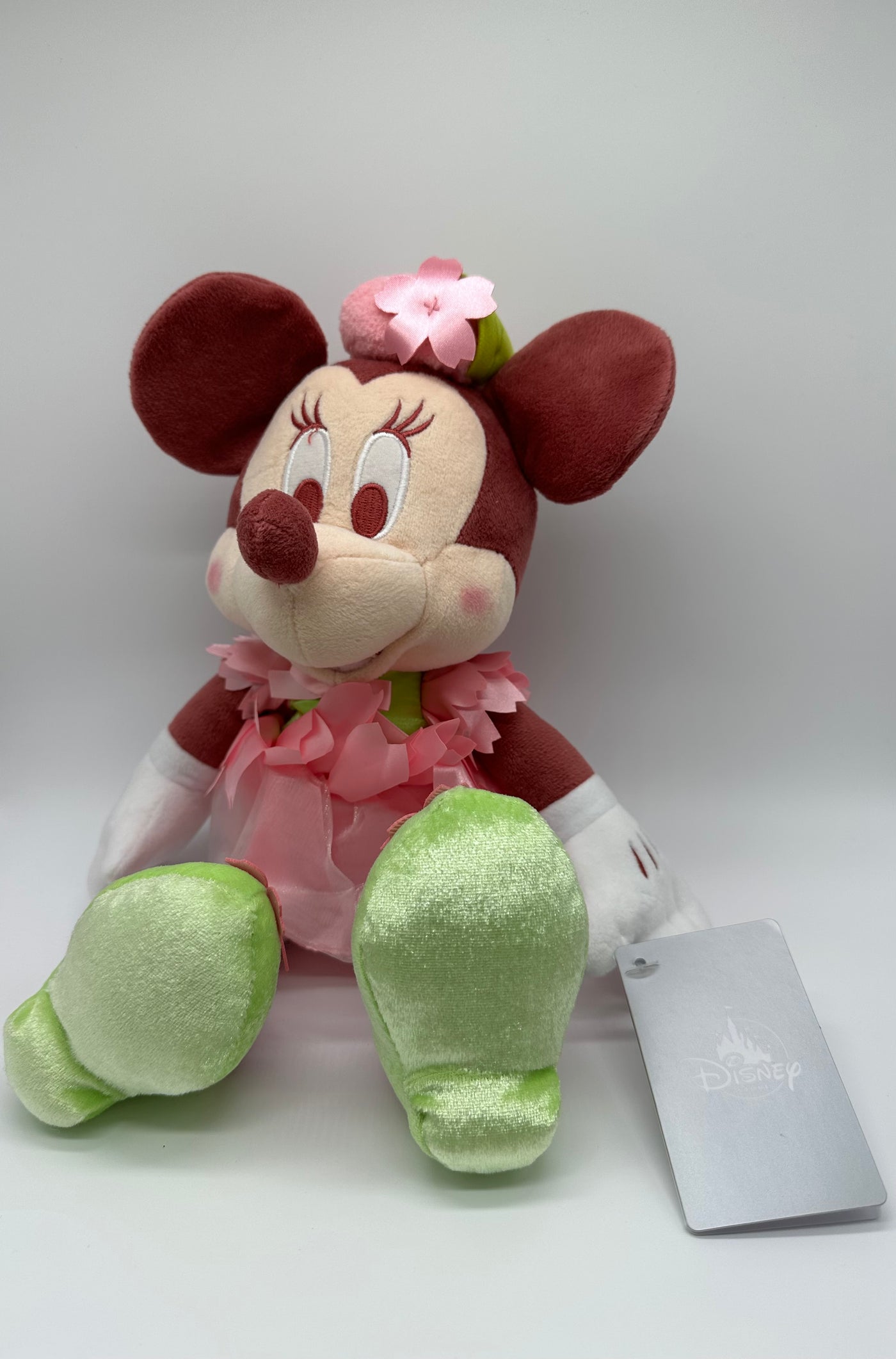 Disney Store Japan Authentic Minnie Blossom Flowers Plush New with Tags