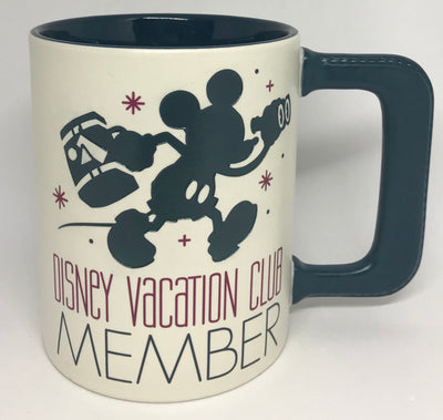 Disney Parks Vacation Club Member Ceramic Coffee Mug Mickey Mouse New