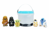 Disney Star Wars Bath Set Bucket Bath Toy Darth Vader Chewbacca Yoda R2-D2 BB-8