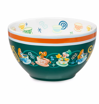 Disney Parks Alice in Wonderland Mad Tea Party Serving Bowl New