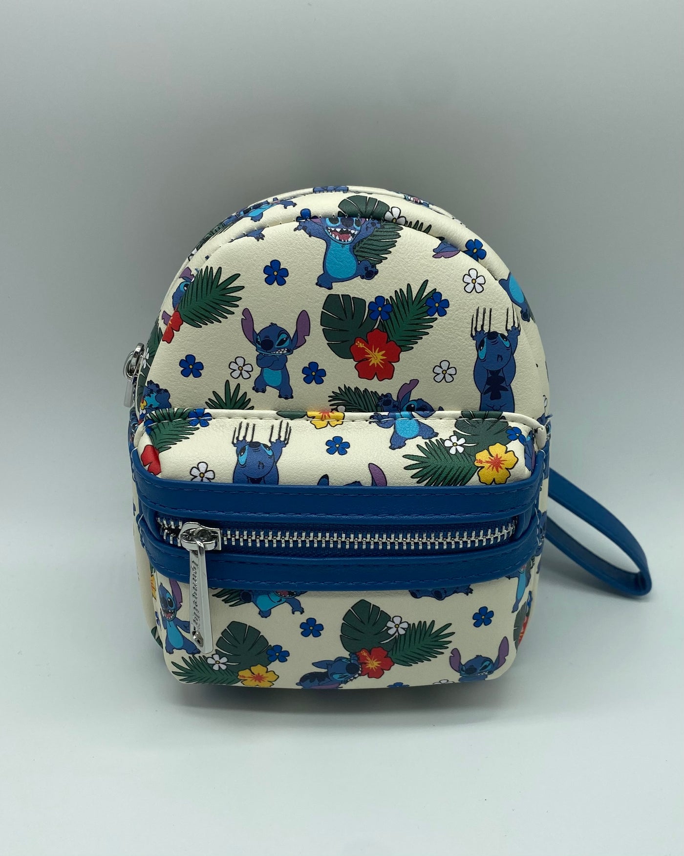disney mini backpack wristlet Disney Parks Stitch Aloha Mini Backpack Wristlet New with Tag