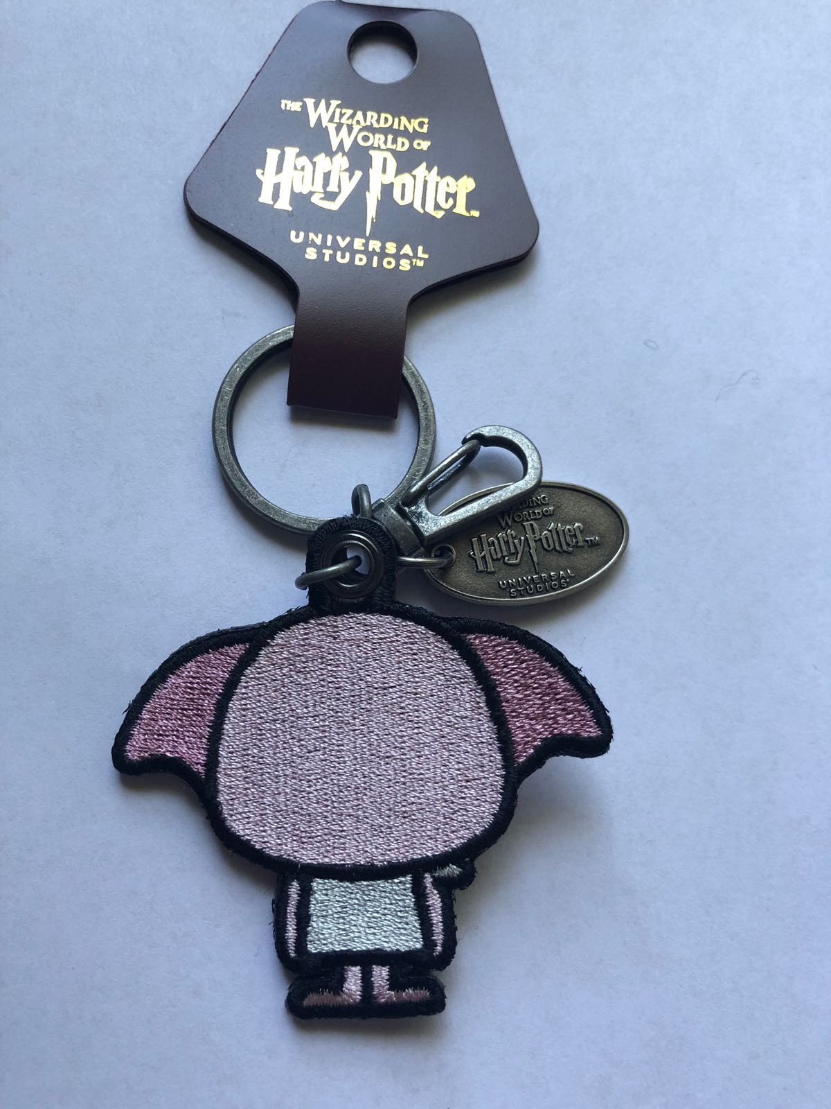 Universal Studios Wizarding World of Harry Potter Dobby Patch Keychain New Tags