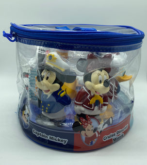 Disney Cruise Line Mickey Minnie and Friends Squeeze Toys New with Bag