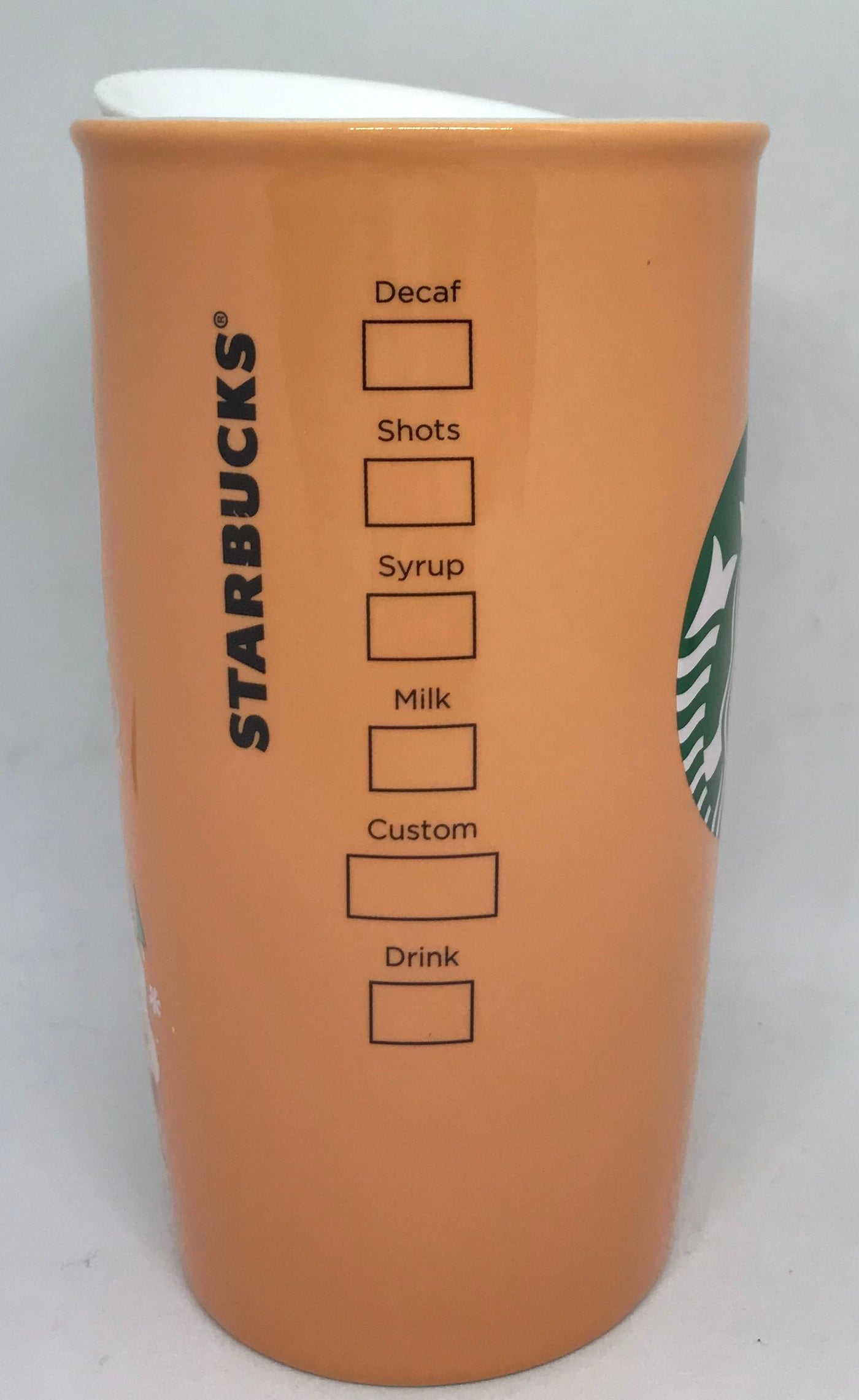 Disney Parks Starbucks Epcot Attractions Map Coffee Tumbler Mug New