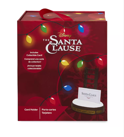 Disney The Santa Clause North Pole Replica Business Card Holder New with Box