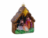 Robert Stanley Nativity Glass Christmas Ornament New with Tag